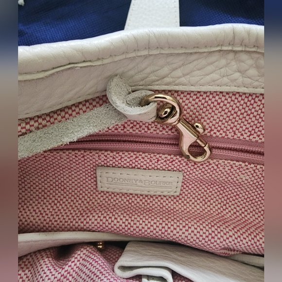 Dooney & Bourke Medium Logo Lock Satchel - Picture 7 of 10